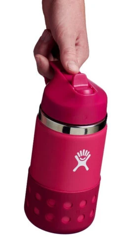 Hydro Flask 12 Oz Kids' Wide Mouth Bottle With Straw Lid - Peony -Hydro Flask Shop 12oz Kids Wide Mouth with Straw Lids peony C 52948.1681764436
