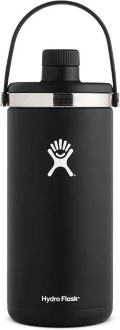 Hydro Flask Oasis 128 Oz Water Bottle - Black