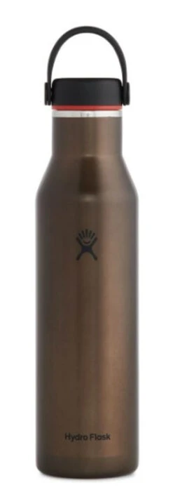 Hydro Flask 21oz Wide Mouth Lightweight Flex Cap Bottle - Obsidian