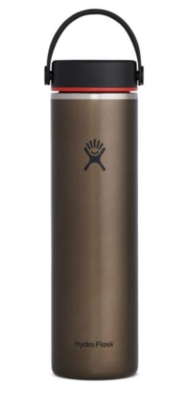 Hydro Flask 24 Oz Lightweight Wide Mouth Trail Series - Obsidian 3 Hydro Flask 24 Oz Lightweight Wide Mouth Trail Series - Obsidian