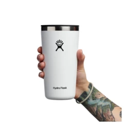 Hydro Flask 20 Oz All Around Tumbler - White -Hydro Flask Shop t20cp110 white c 88664.1681751320