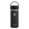 Hydro Flask 16 Oz Wide Mouth Bottle With Flex Sip Lid - Black -Hydro Flask Shop w16cx2 black 14787.1594046296
