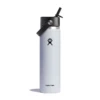 Hydro Flask 24 Oz Wide Mouth Bottle With Flex Straw Cap - White -Hydro Flask Shop w24bfs110 white a 55116.1681829227