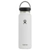 Hydro Flask 40 Oz Wide Mouth Bottle - White